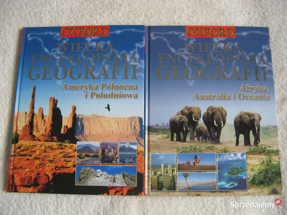 Oxford Wielka Encyklopedia Geografii komplet 16 geografia, geologia, turystyka wielkopolskie Poznań