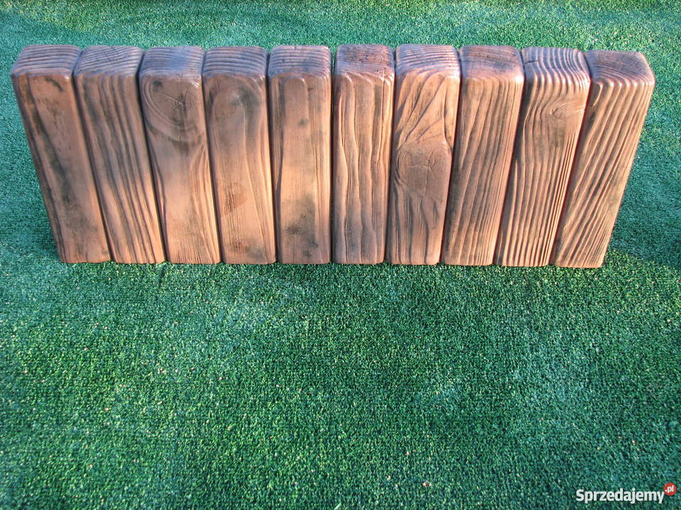 Palisada palinea obrzeże palisadowe betonowe Architektura ogrodowa Nisko