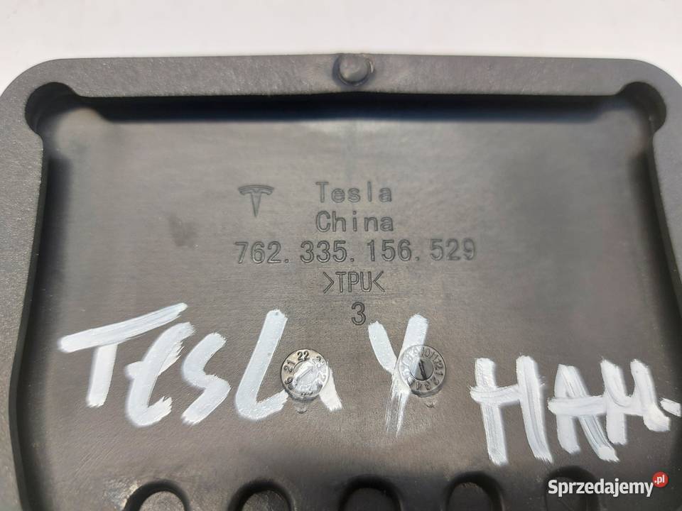 TESLA MODEL Y 2024r NAKŁADKA NA PEDAŁ HAMULCA