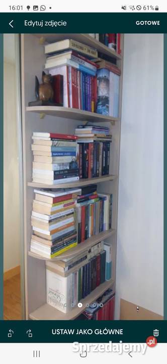 Meble sypialnią Komandor łóżko szafa i szafki Świdnik sprzedam