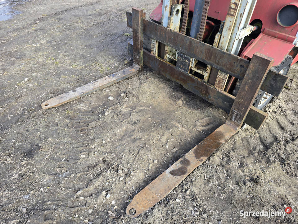 Wózek widłowy LINDE udźwig 6 ton 4 m DEUTZ F6L Nowa Otocznia