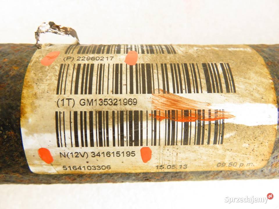 WAŁ NAPĘDOWY OPEL INSIGNIA A 20 Biturbo CDTI 4x4 małopolskie sprzedam