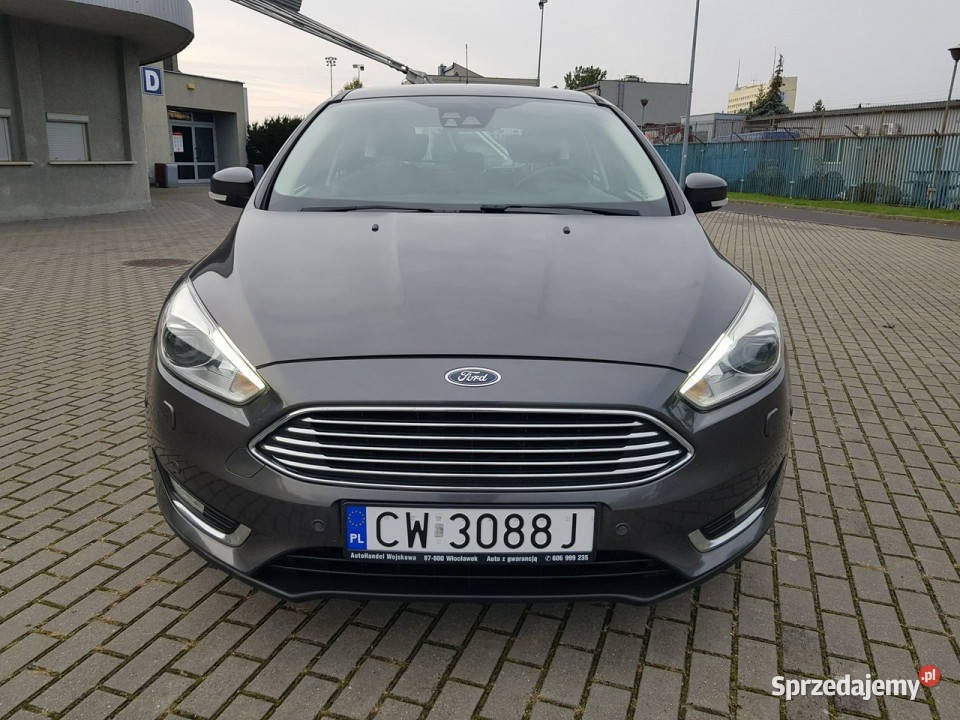 Ford Focus 15 Turbo Benzyna Xenony Nawigacja elektryczne lusterka Włocławek