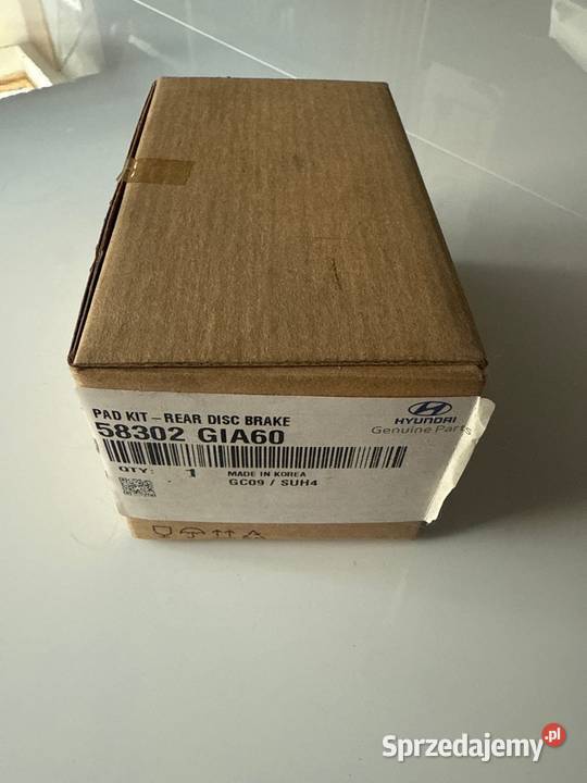 ORYGINALNE KLOCKI HAMULCOWE TYŁ HYUNDAI KIA wielkopolskie Oborniki