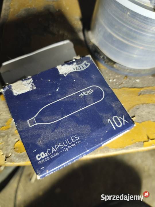 Naboje CO2 do wiatrówki 10 i Gumowo metalowe