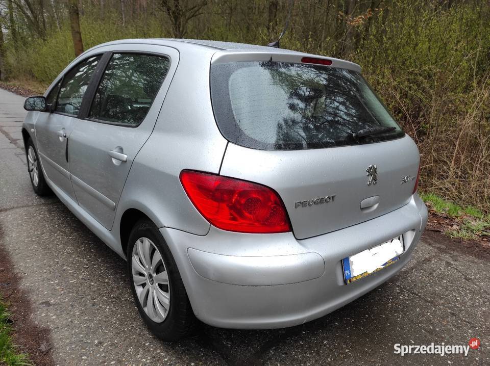 Peugeot 307 16 HDI 2006r Lift Klimatyzacja Racibórz