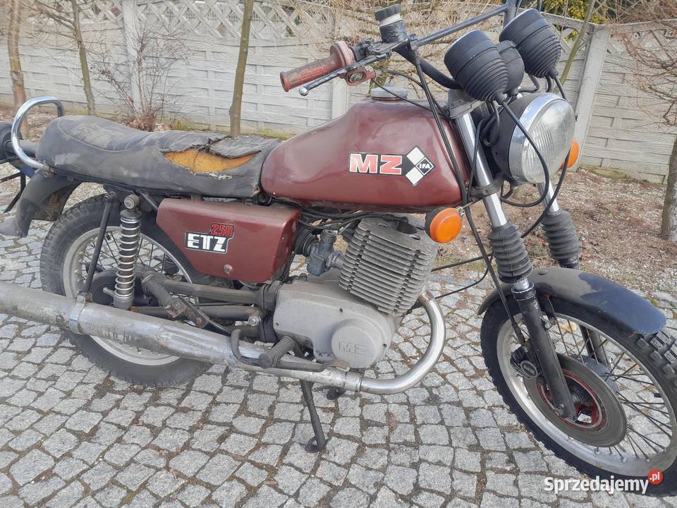 Etka mz etz 250 zabytek Mirzec