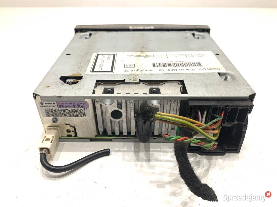 RADIO CITROEN C3 PICASSO 9666967877 ODTWARZACZ