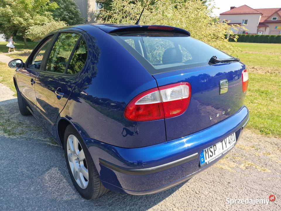 Seat Leon 16 Mpi Niski przebieg Udokumetowany manualna Leon Jabłonka
