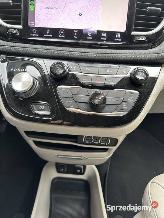 Chrysler Pacifica hybrid 2021 relingi dachowe Łuków