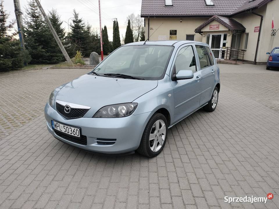 Sprzedam Mazdę 2 z Lpg niebieski Płock sprzedam