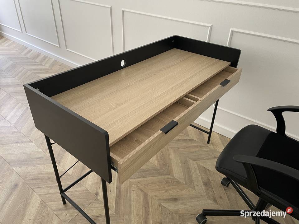 Biurka Haga z szufladami styl LOFT fotele
