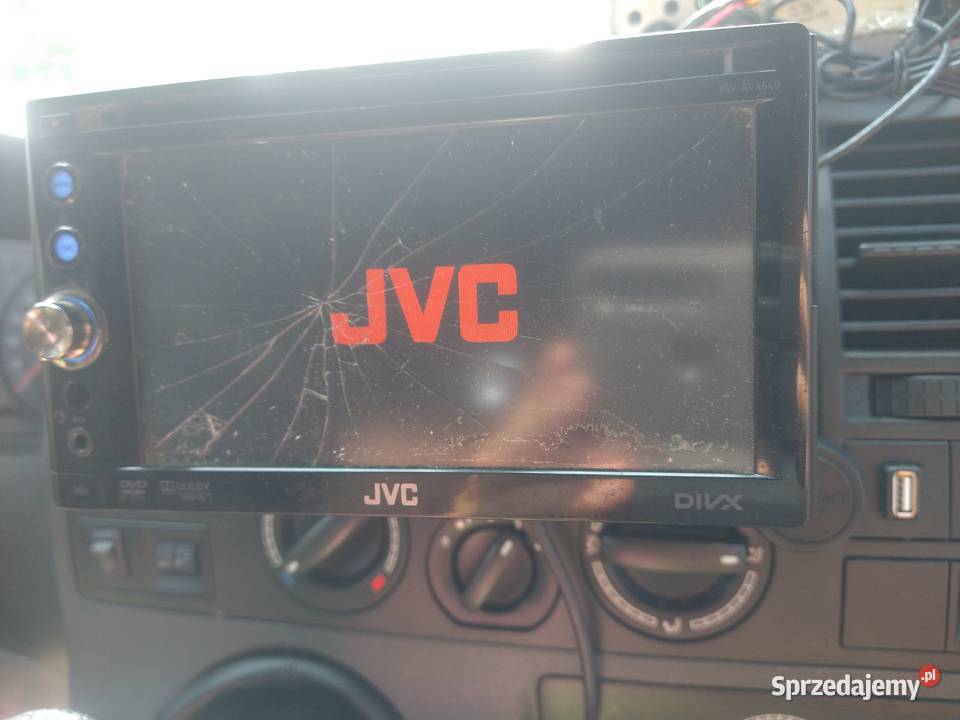 Radio Samochodowe JVC KWAVX640 2 Din Komplet Radziszów