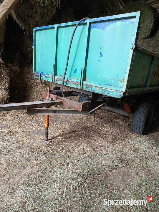 Przyczepa jednoosiowa wywrotka wielkopolskie