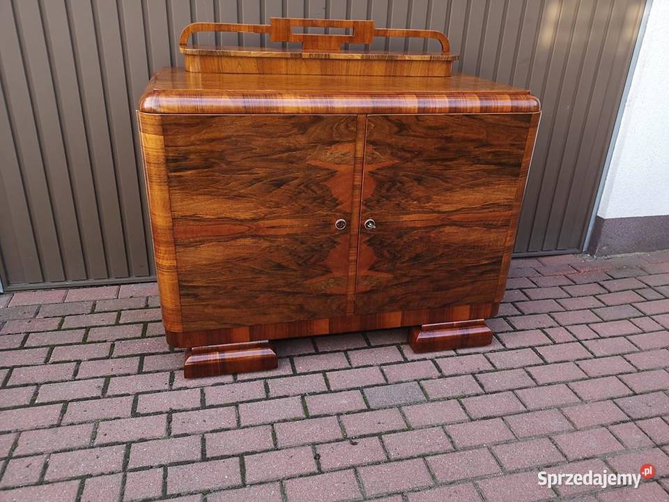 Komoda Pomocnik ARTDECO OrzechDąb Stara Antyk Swarzędz