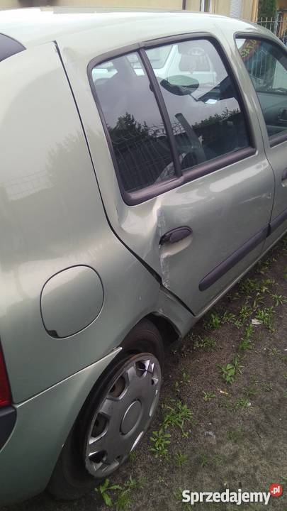 Renault Clio uszkodzony ale jezdny Zarejestrowany w Polsce kujawsko-pomorskie Włocławek