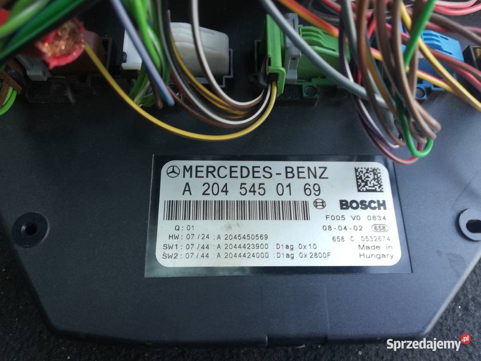 Mercedes W204 moduł sam dolnośląskie Dzierżoniów