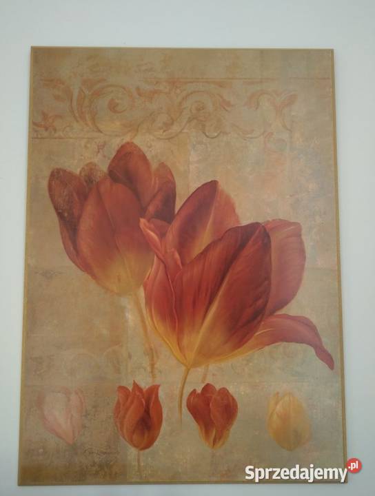 Obraz ścienny kwiaty reprodukcja wystrój wnętrza Kołobrzeg