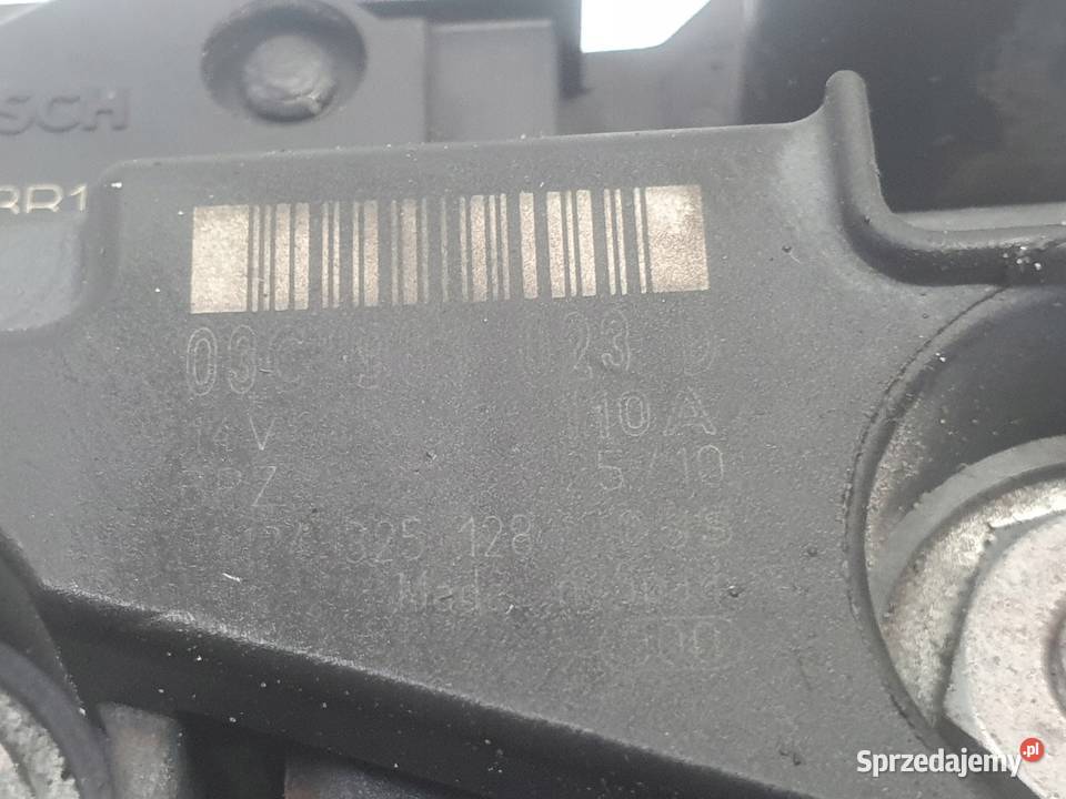 VW Golf V 16 FSI ALTERNATOR 03C903023D Układ elektryczny silnika Janów