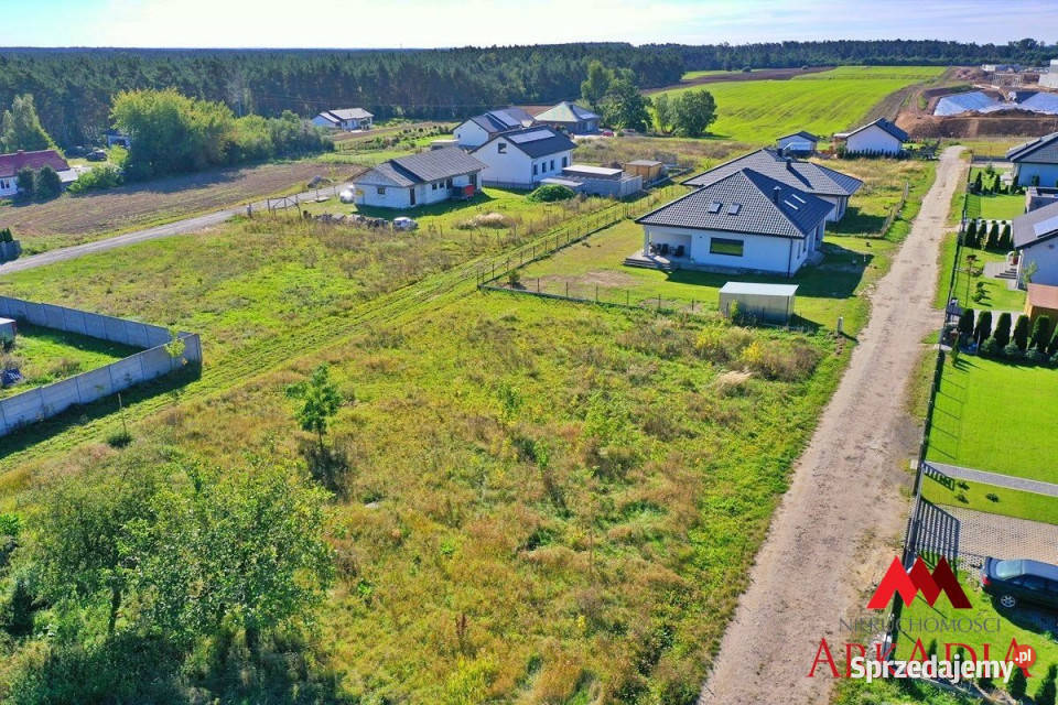sprzedaży działki Machnacz 1005m2 budowlana Sprzedaż