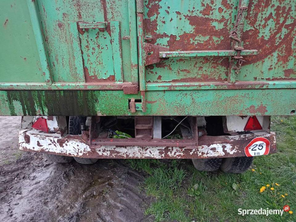 Przyczepa jednoosiowa 10 ton Komarówka Podlaska