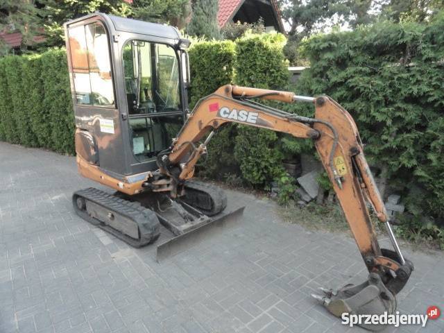 Minikoparka Case CX 18B Gotowa do pracy