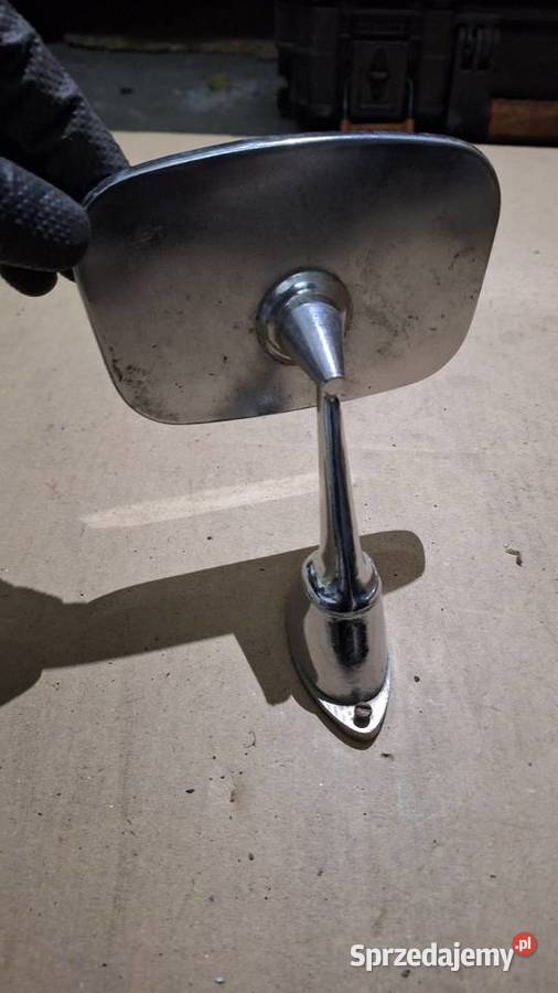 Lusterko zewnętrzne chrom Garbus FSO Gaz Skoda