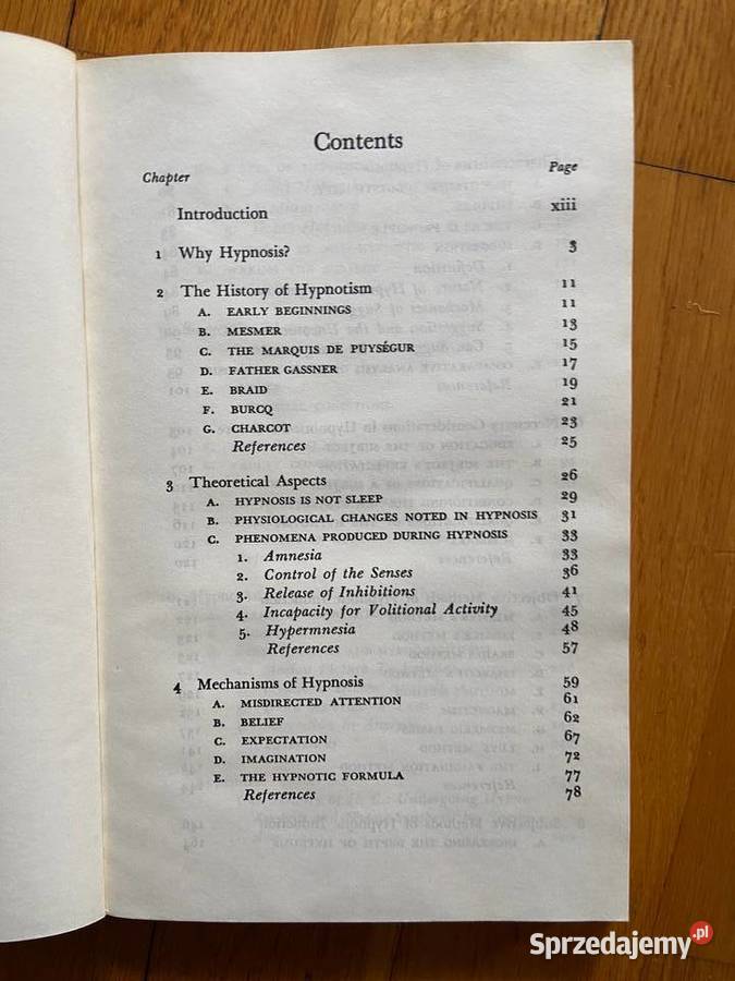 Bernard Gindes Concepts of Hypnosis miękka Książki naukowe i popularnonaukowe Katowice