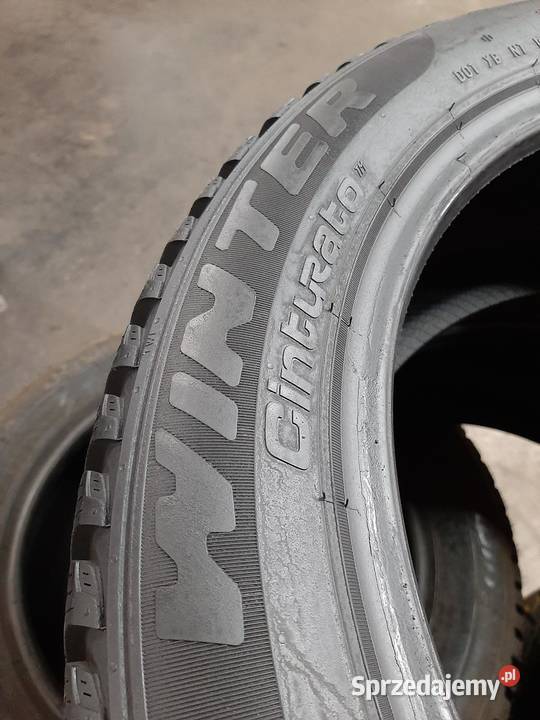2x Opona UŻYWANA ZIMOWA 20550R17 PIRELLI 170 Zaścianki