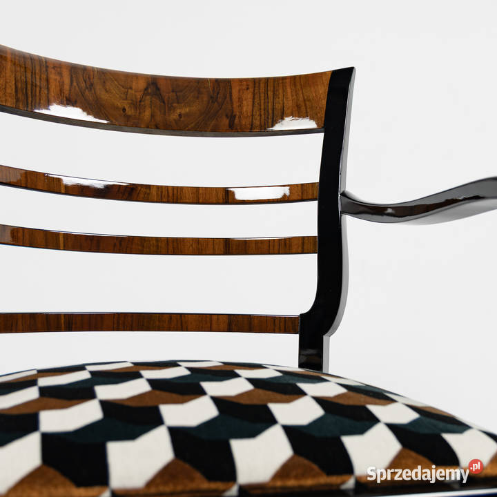 Fotel art deco modernizm do gabientu jadalni Meble Łowęcin