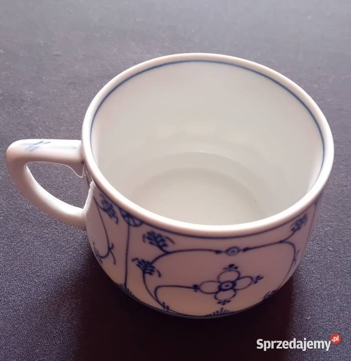 Filiżanka Carl Tielsch Altwasser Wzór słomkowy Koźminek