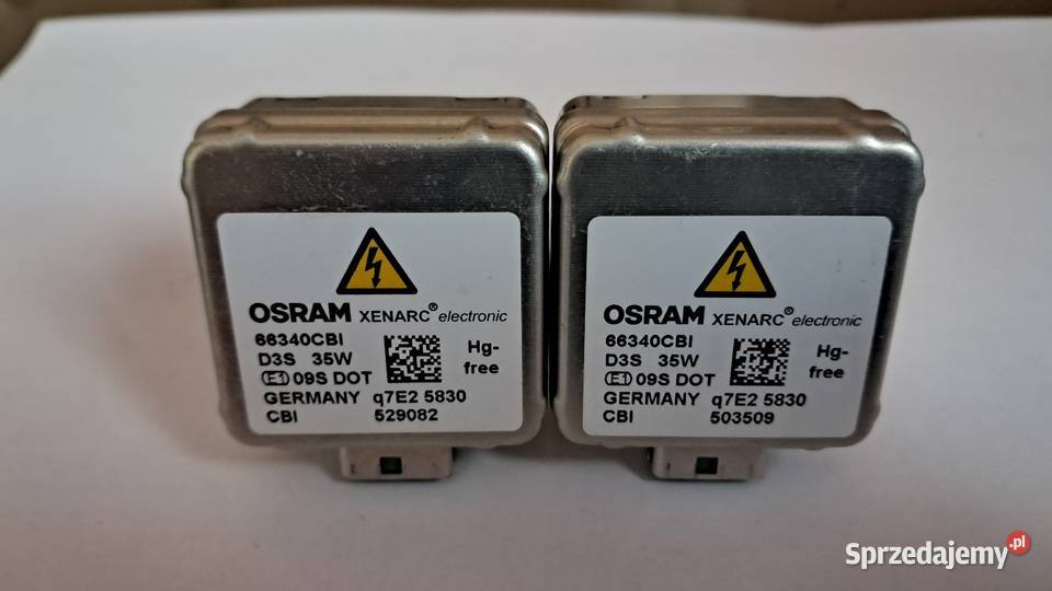 Żarówki Osram D3S małopolskie Maruszyna