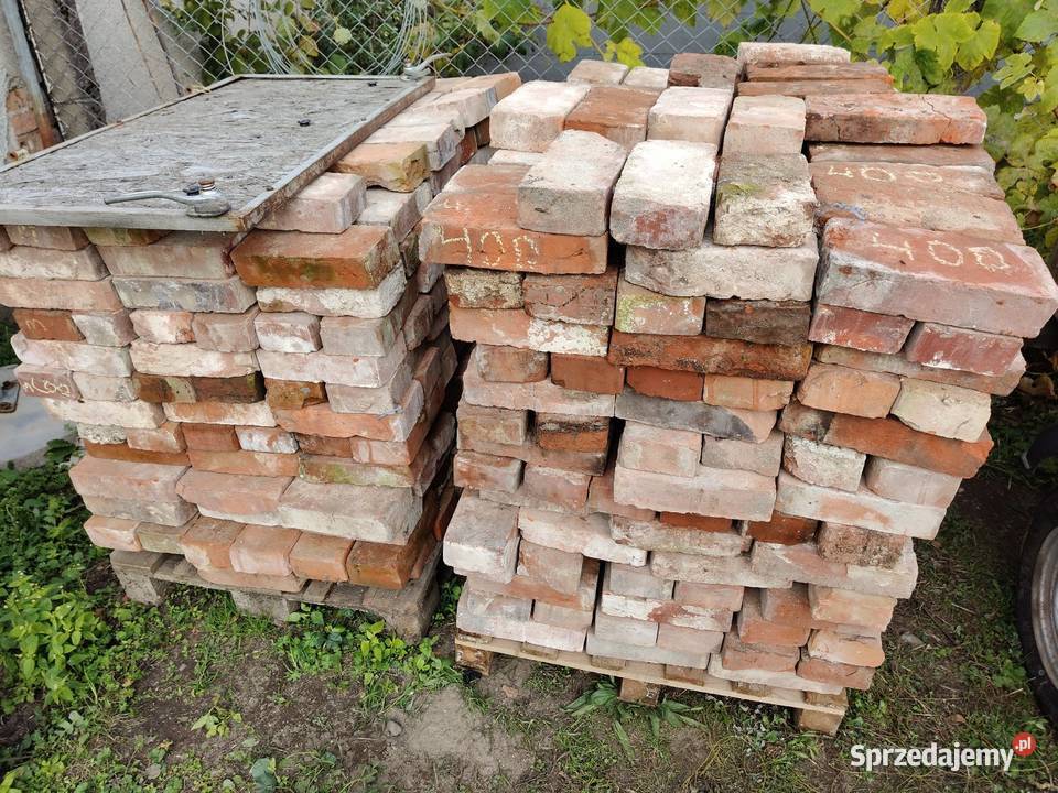 Cegła rozbiórkowa czerwona Brzeżno