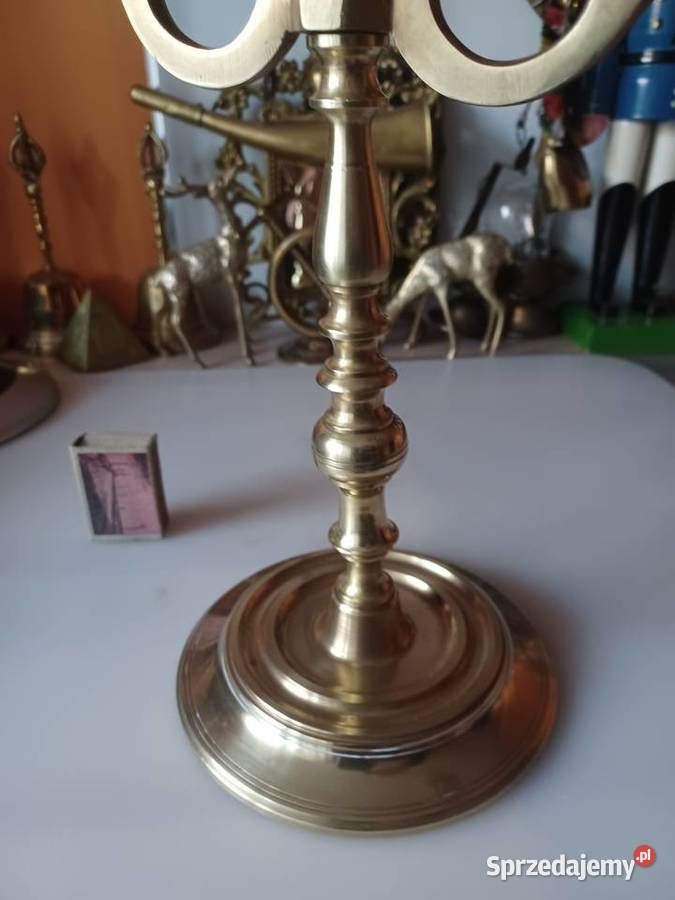 Księstwo Warszawskie piękny świecznik wielkopolskie Poznań