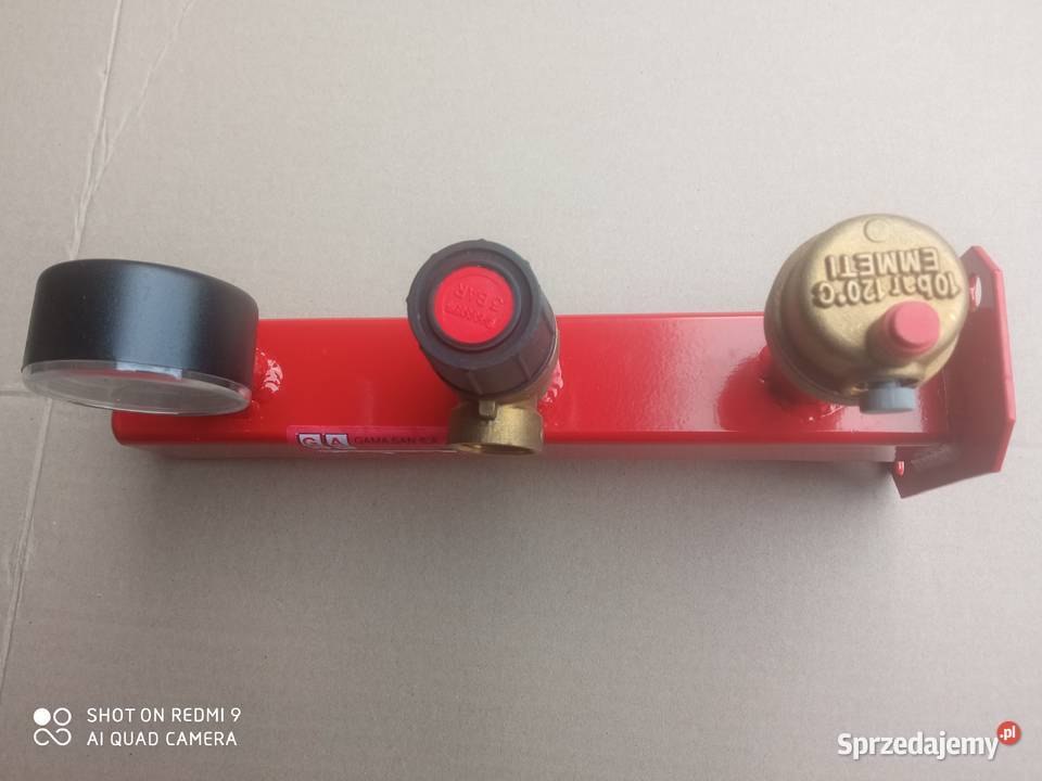 Zabezpieczenie ciśnieniowe do pieca CO Żagań