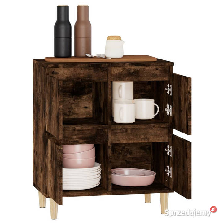 Komoda przydymiony dąb 60x35x70 materiał Warszawa