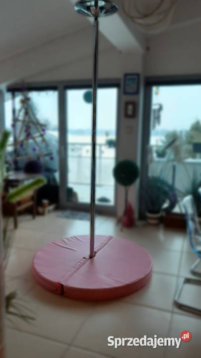 Mpole dance rura statyczno obrotowa chrom 45 Sprzęt do ćwiczeń Serock