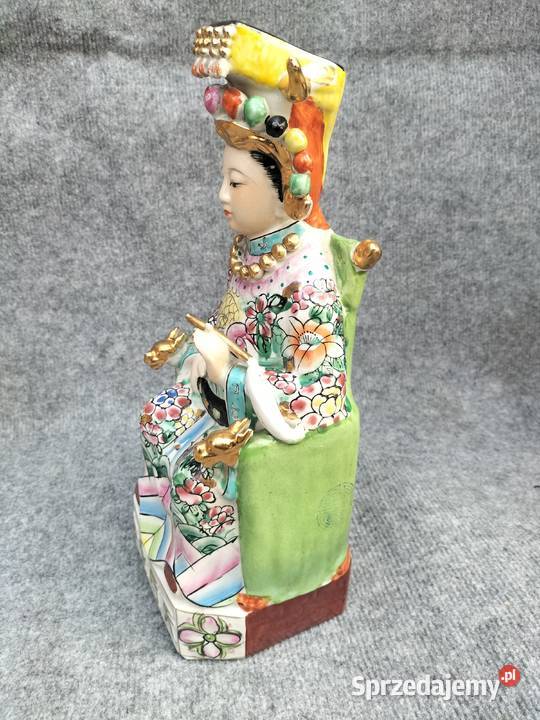 Duże chińskie figurki z porcelany Leszno