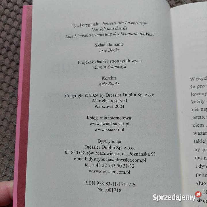 Zygmunt Freud Poza zasadą przyjemności