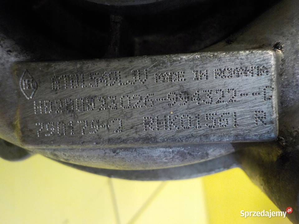 MASTER III MOVANO 23 DCI RWD 15r M9T698 turbina Suków