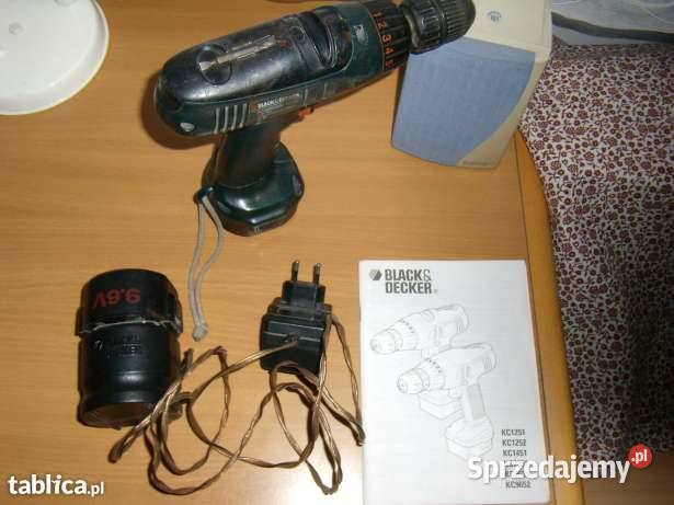Wkrętarka BLACK DECKER KC 9652CN 96V dwa śląskie