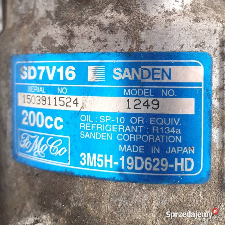 SPRĘŻARKA KLIMATYZACJI Volvo V50 20D Sanden osobowe Chełm
