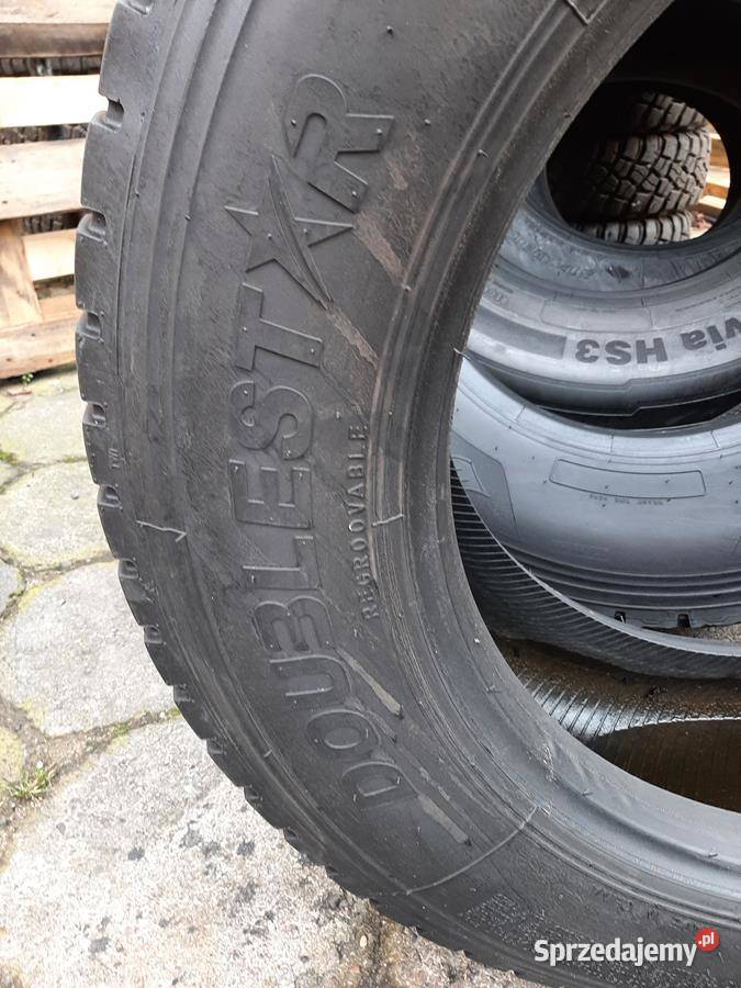 Opona używana ciężarowa 29560R225 DOUBLE STAR 295 Zaścianki