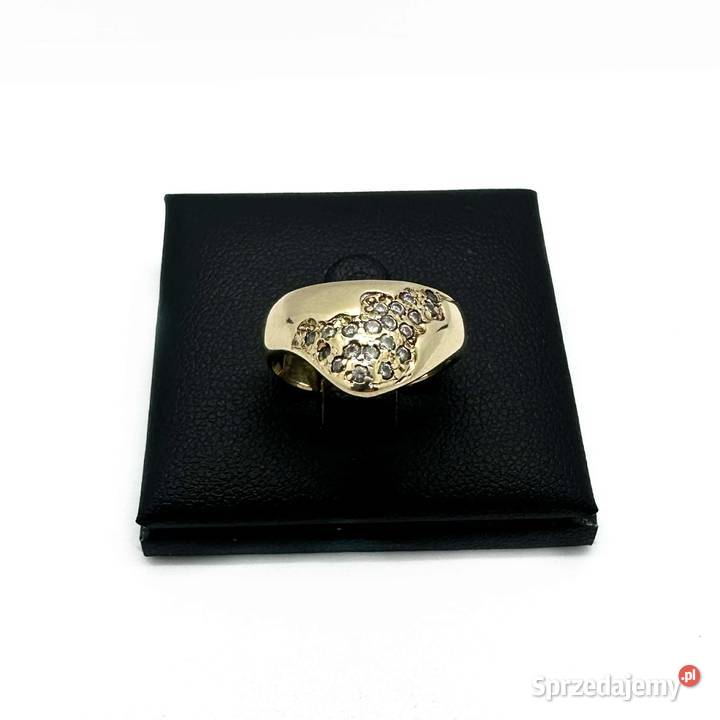 Złoty Pierścionek Próby 583 613g Rozmiar 14 złoto Elbląg