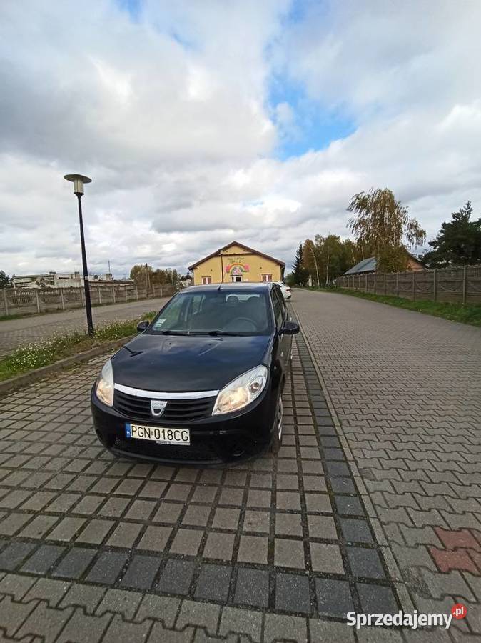 Sprzedam Dacie Sandero 2009r 14 mpi gaz Jeden Gniezno