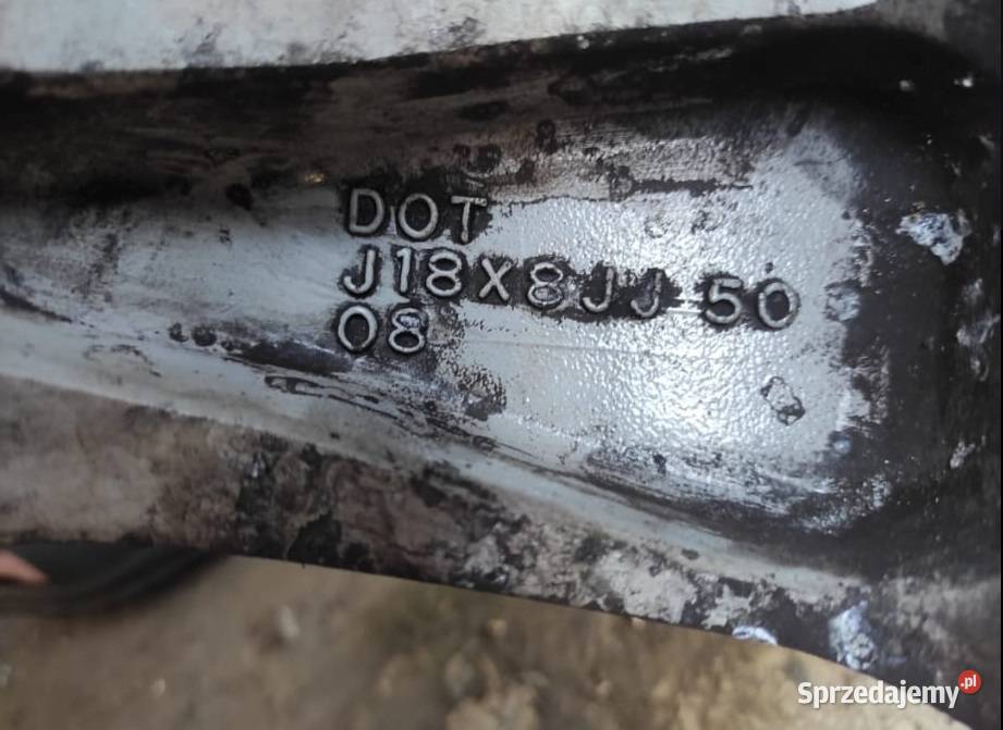 Alufelgi felgi 18 8J ET50 MAZDA RX8 CX7 komplet Samochodowe Jarosław