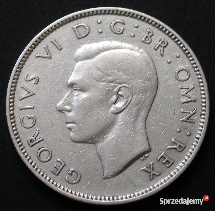 WIELKA BRYTANIA 2 SHILLING 1939 KRÓL JERZY VI Kolekcje sprzedam