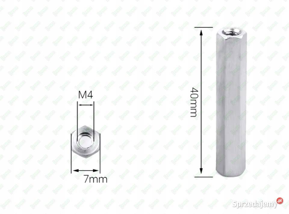 M4X40 ALUMINIOWA NAKRĘTKA ZŁĄCZNA PRZEDŁUŻANA Warszawa