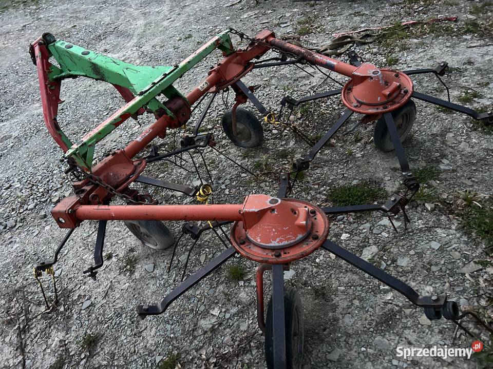 Pająk do siana Deutz Fahr KHD 500 przewracarka małopolskie Nowy Sącz