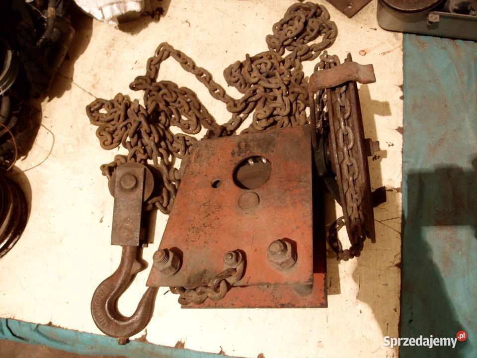 Wciągarka ręczna uciąg 25t Łańcuchowa produkcja Łódź